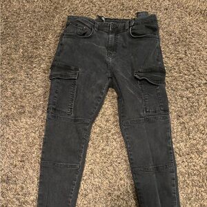 Zara Cargo Skinny Jeans Size 34(US Mens)